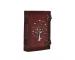 Vintage Genuine New Design Cut Work Leather Journal Embossed Round Tree Of Life Notebook